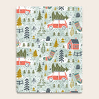 Home For The Holidays Blush Mint Christmas Notebook Gallery Image 4