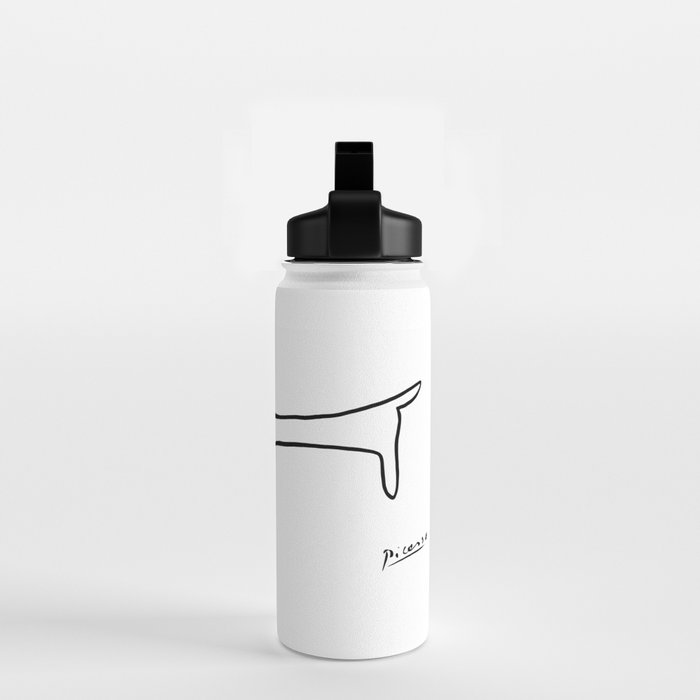 Picasso's sausage dog Water Bottle Gallery Image 2