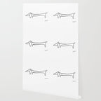 Picasso's sausage dog Wallpaper Gallery Image 2