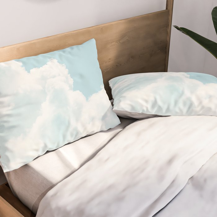 Clouds Pillow Sham Gallery Image 2
