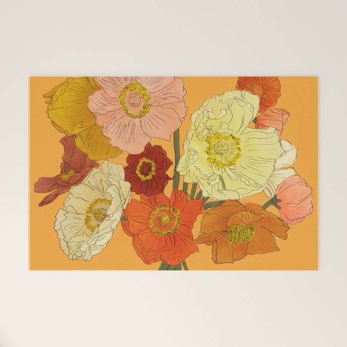 Bountiful Bouquet 2 Welcome Mat Gallery Image 1