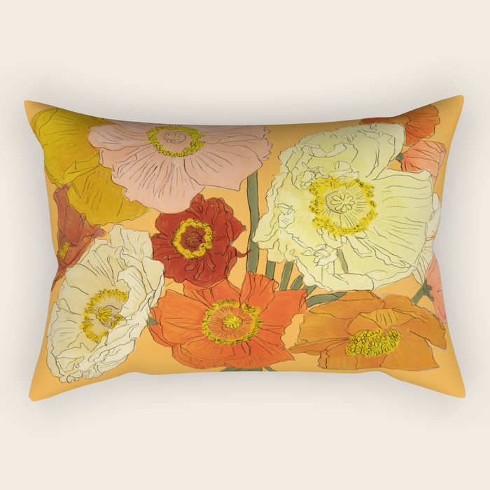 Bountiful Bouquet 2 Rectangular Pillow Gallery Image 1