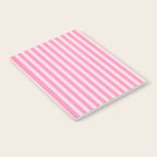 Striped Vertical 2 Pink Notebook Gallery Image 2
