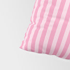 Striped Vertical 2 Pink Pillow Sham Gallery Image 4