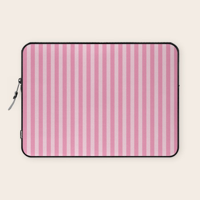 Striped Vertical 2 Pink Laptop Sleeve Gallery Image 1
