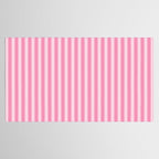 Striped Vertical 2 Pink Tablecloth Gallery Image 2