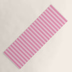 Striped Vertical 2 Pink Yoga Mat Gallery Image 1