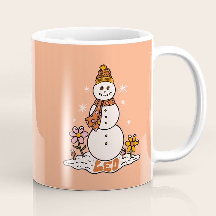 Leo Snowman Coffee Mug Gallery Image 1