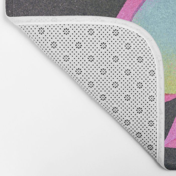 Iridescent Spade Bath Mat Gallery Image 2
