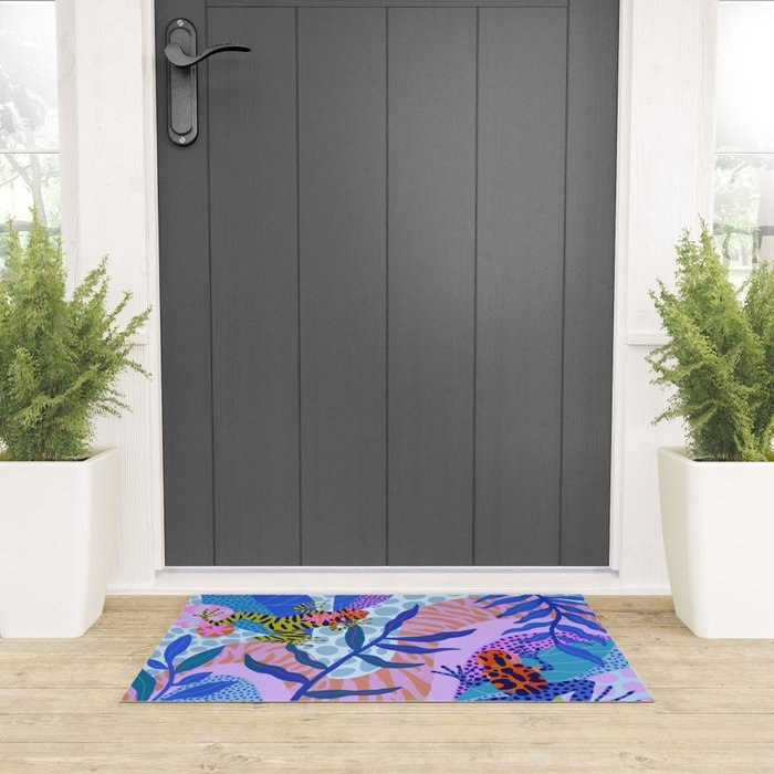 Poison Dart Frogs Welcome Mat Gallery Image 3