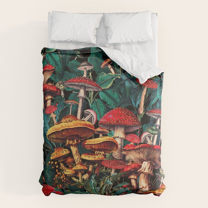 Magic Mushrooms Comforter Gallery Image 6