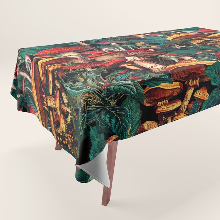 Magic Mushrooms Tablecloth Gallery Image 1