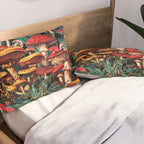 Magic Mushrooms Pillow Sham Gallery Image 2
