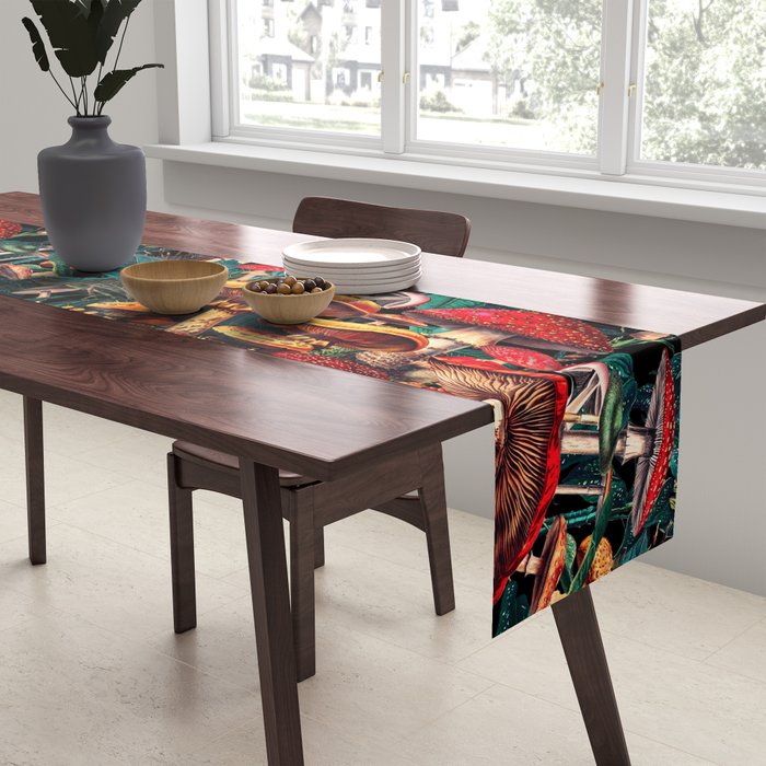 Magic Mushrooms Table Runner Gallery Image 2
