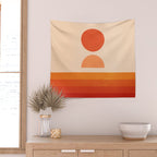 Sun Waves Wall Tapestry Gallery Image 2