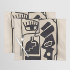 Modern Abstract Minimal Shapes 53 Placemat Gallery Image 1