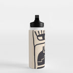 Modern Abstract Minimal Shapes 53 Water Bottle Gallery Image 3