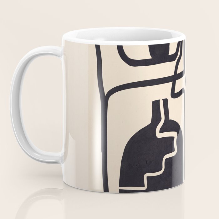 Modern Abstract Minimal Shapes 53 Coffee Mug Gallery Image 3