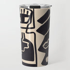 Modern Abstract Minimal Shapes 53 Travel Mug Gallery Image 1