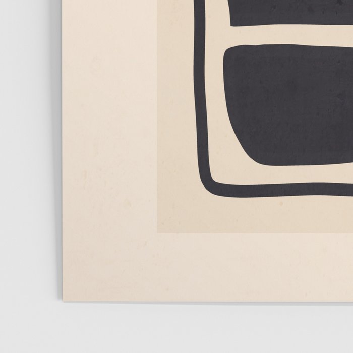 Modern Abstract Minimal Shapes 53 Poster Gallery Image 3
