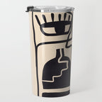 Modern Abstract Minimal Shapes 53 Travel Mug Gallery Image 3