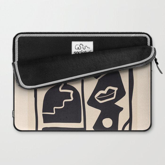 Modern Abstract Minimal Shapes 53 Laptop Sleeve Gallery Image 2