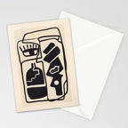 Modern Abstract Minimal Shapes 53 Stationery Card Gallery Image 2
