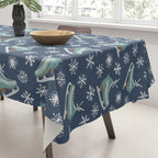 Snowy Ice Skates Tablecloth Gallery Image 3