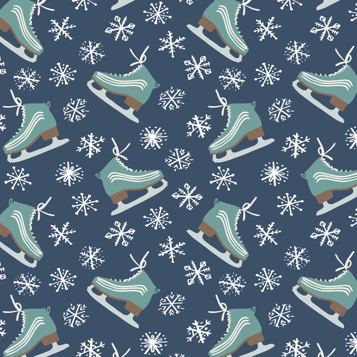 Snowy Ice Skates Coffee Mug Gallery Image 2
