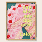 You Always Deserve Cake Serving Tray Gallery Image 1