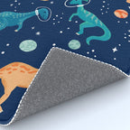Painted Space Dinosaurs Rug Gallery Image 4