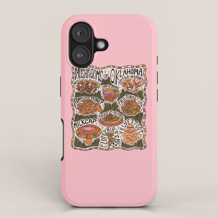 Mushrooms of Oklahoma iPhone Case Gallery Image 1