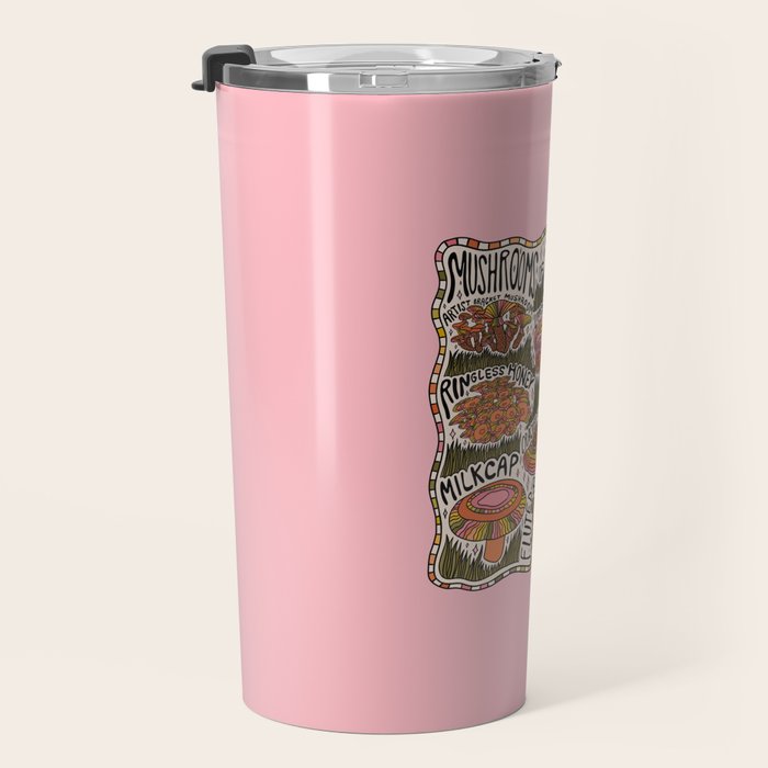Mushrooms of Oklahoma Travel Mug Gallery Image 3