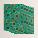Circuit Board Sync Wrapping Paper Gallery Image 3