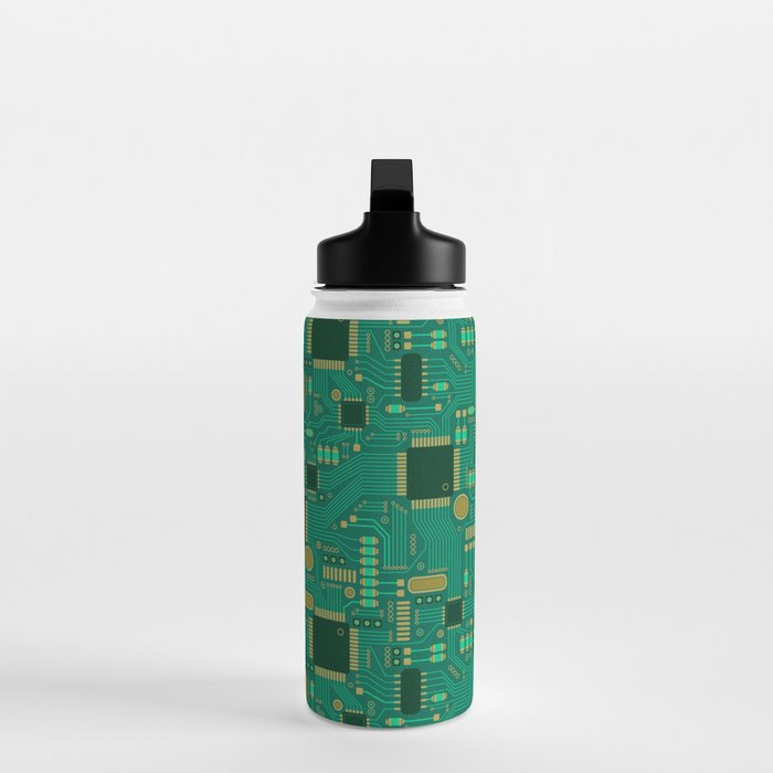 Circuit Board Sync Water Bottle Gallery Image 3