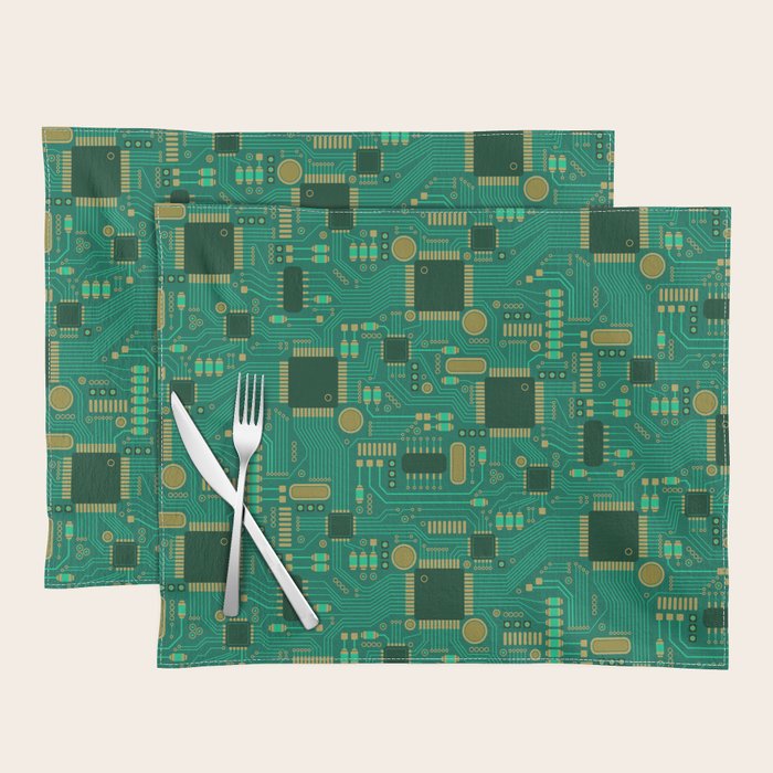 Circuit Board Sync Placemat Gallery Image 1