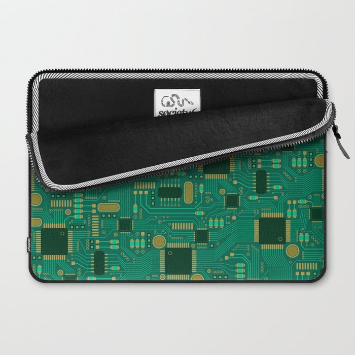Circuit Board Sync Laptop Sleeve Gallery Image 2
