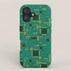 Circuit Board Sync iPhone Case Gallery Image 1