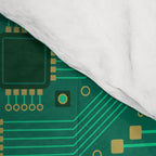 Circuit Board Sync Comforter Gallery Image 4