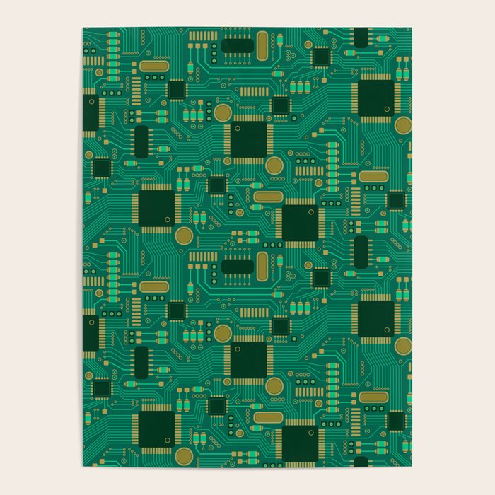 Circuit Board Sync Poster Gallery Image 4