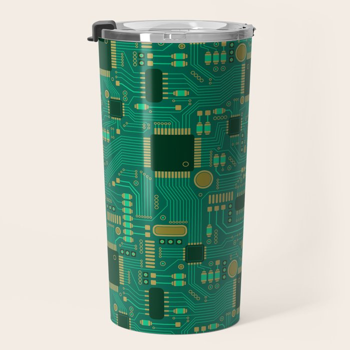 Circuit Board Sync Travel Mug Gallery Image 3
