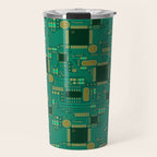 Circuit Board Sync Travel Mug Gallery Image 1