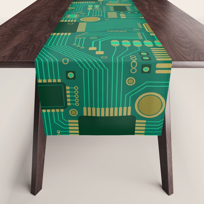 Circuit Board Sync Table Runner Gallery Image 1