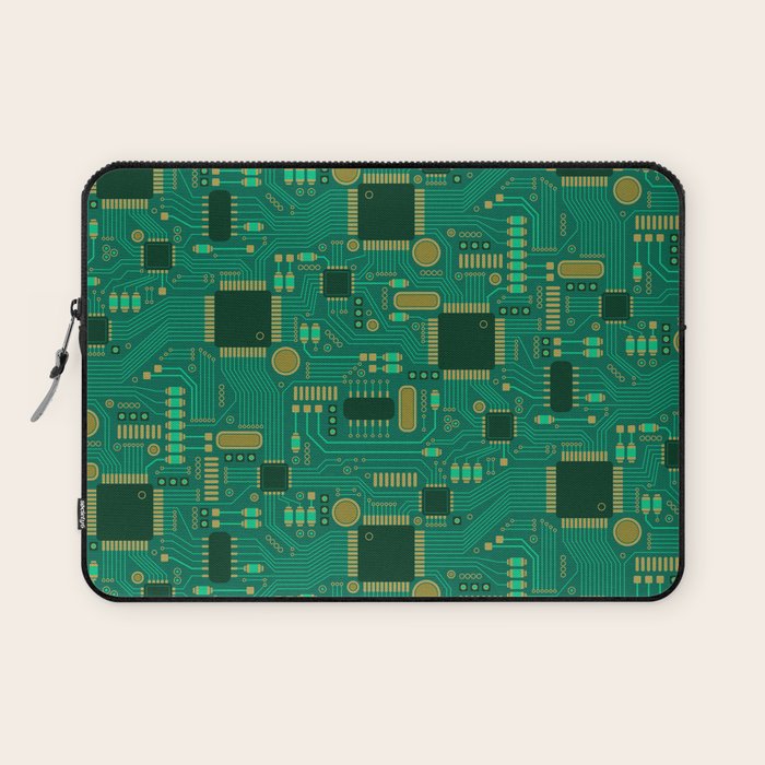 Circuit Board Sync Laptop Sleeve Gallery Image 1