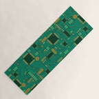 Circuit Board Sync Yoga Mat Gallery Image 1