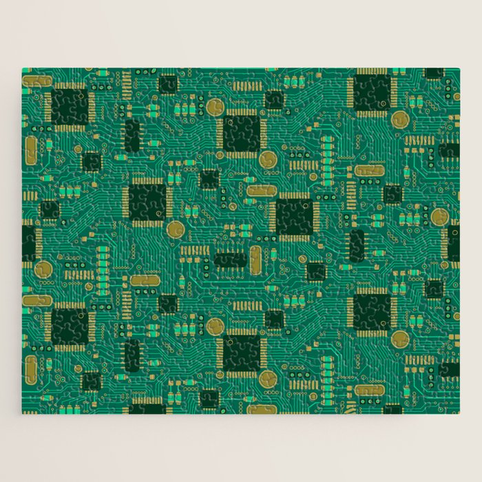 Circuit Board Sync Jigsaw Puzzle Gallery Image 1