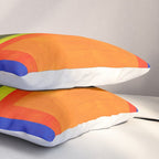 Ultramarine Blue Bloom Pillow Sham Gallery Image 3