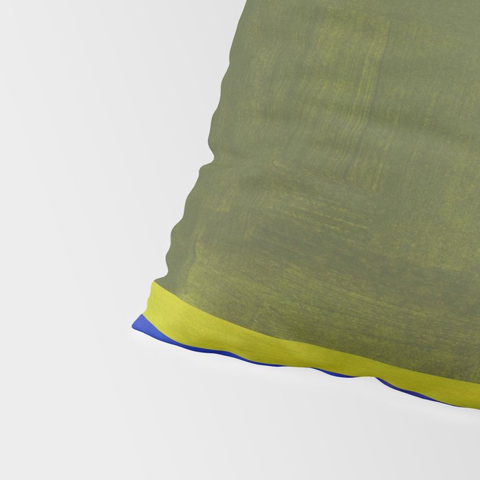 Ultramarine Blue Bloom Pillow Sham Gallery Image 4