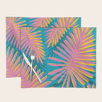 Bright Tropical Palms Placemat Gallery Image 1