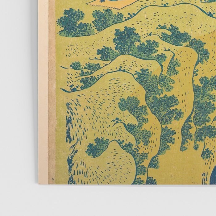 Amida Falls by Katsushika Hokusai Poster Gallery Image 3